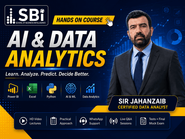 AI & Data Analytics By Muhammad Jahanzaib