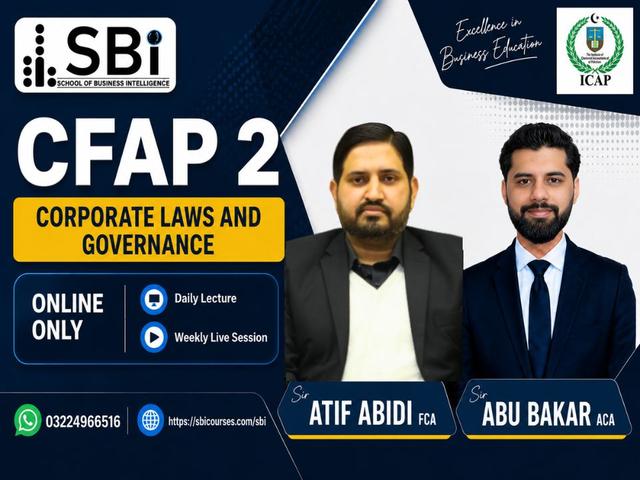 CFAP 02 By ATIF ABIDI AND ABU BAKAR